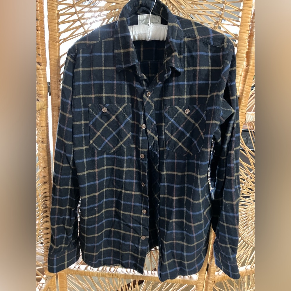 Threads 4 Thought. Plaid shirt.